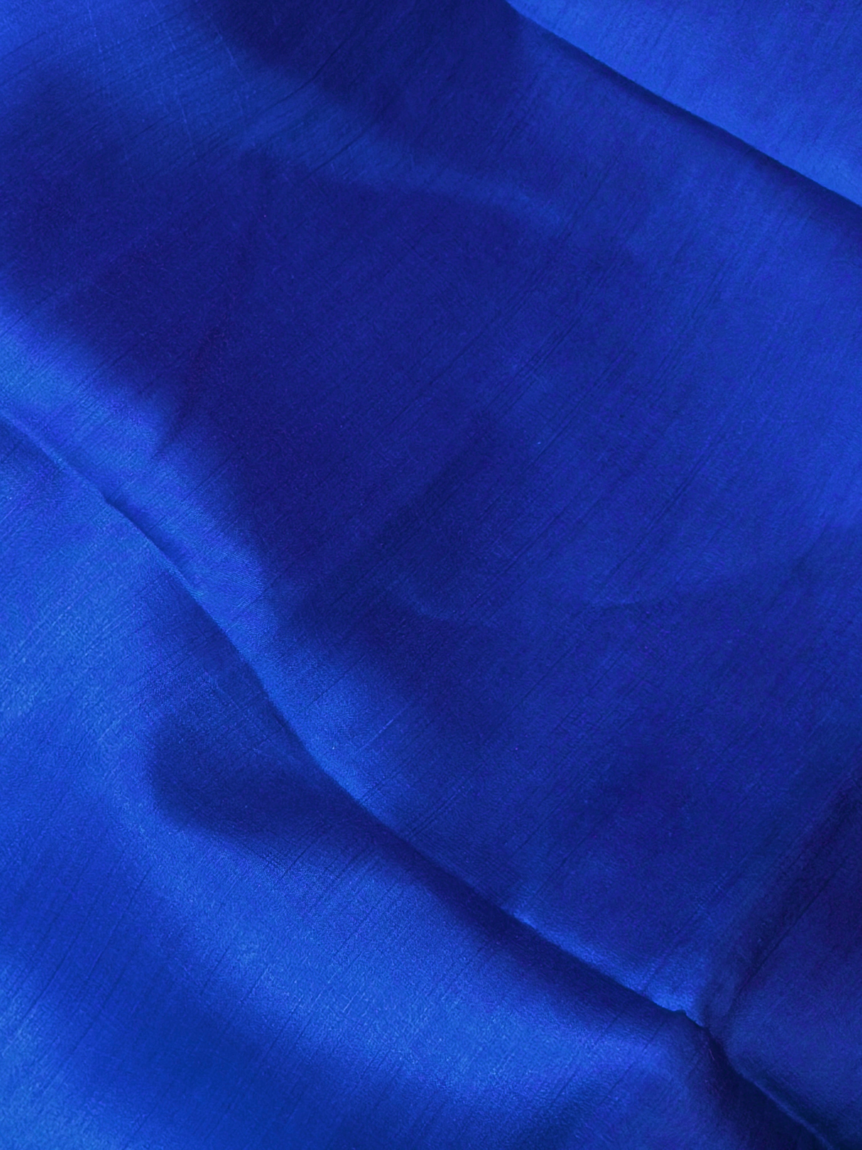 Navy Blue Soft Silk Suit Set With Zari Border Dupatta