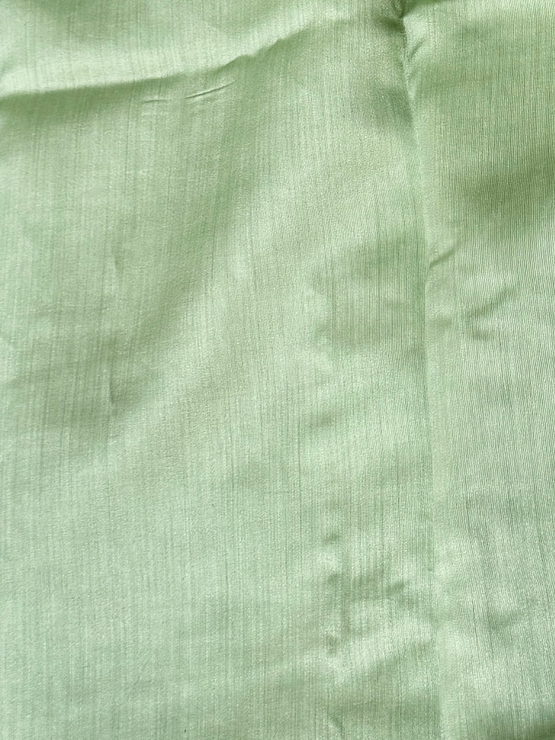 Mint Green Soft Silk Suit Set With Zari Border Dupatta