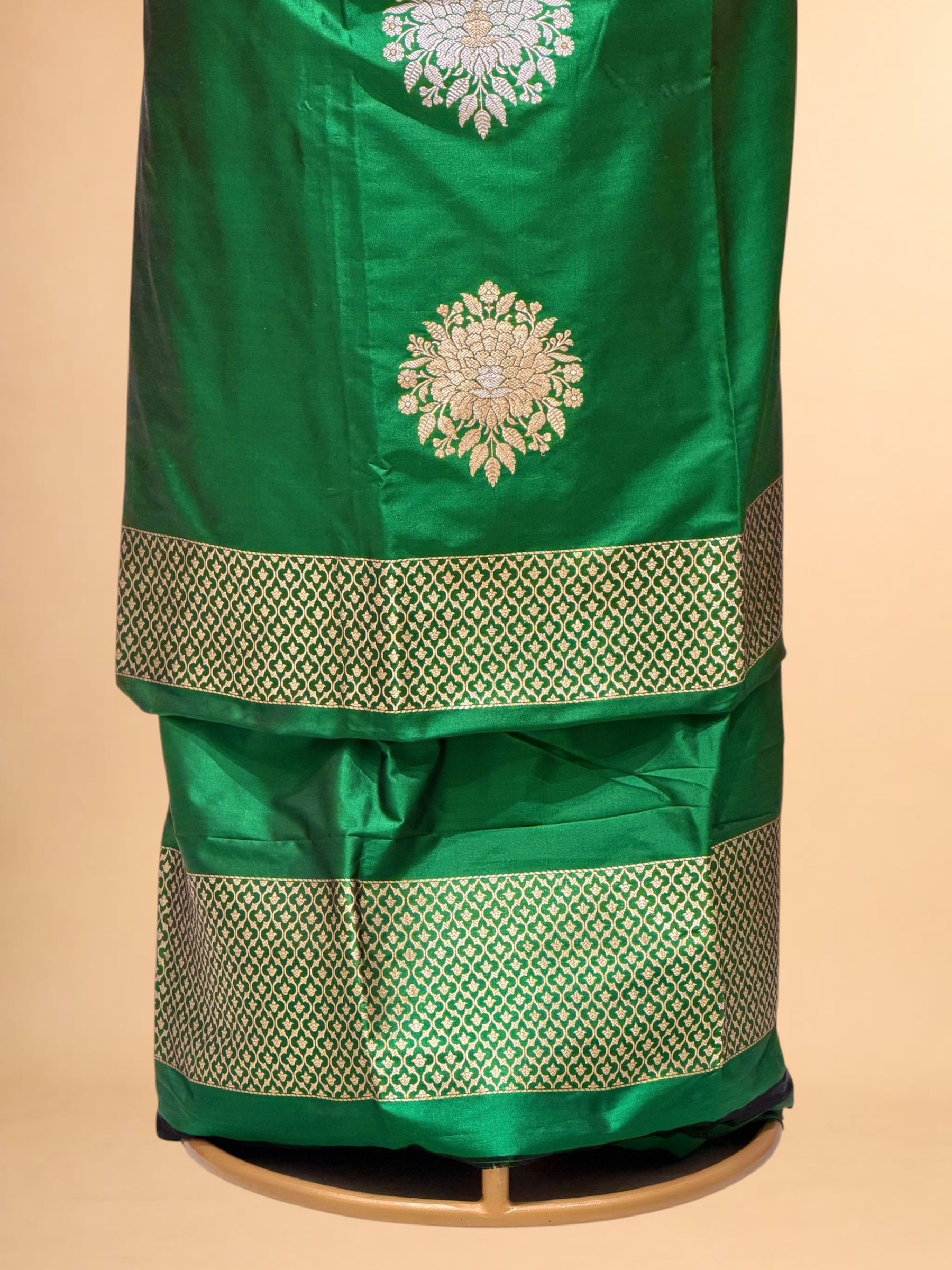 Emerald Green Katan Silk Co-ord Set