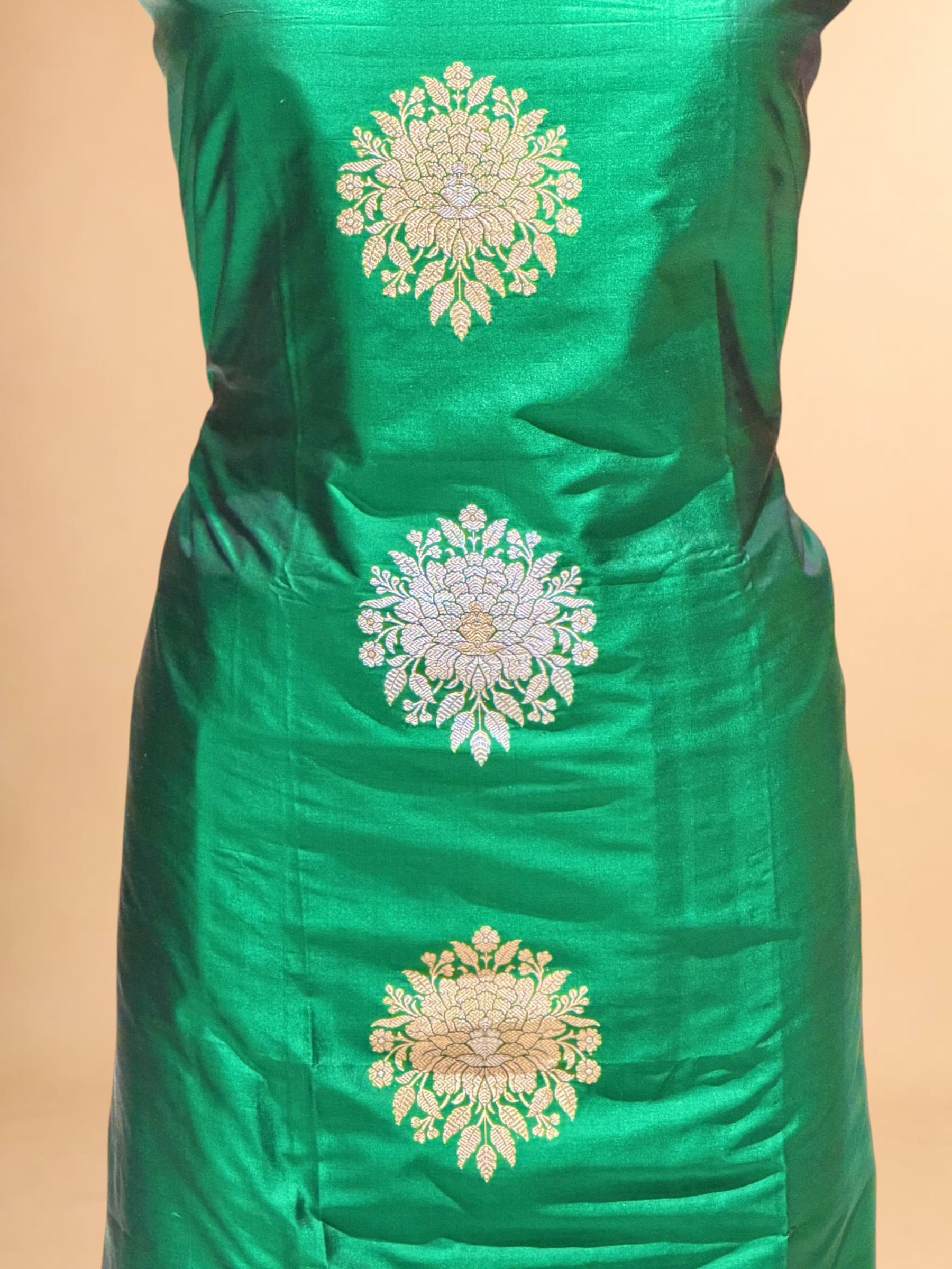 Emerald Green Katan Silk Co-ord Set