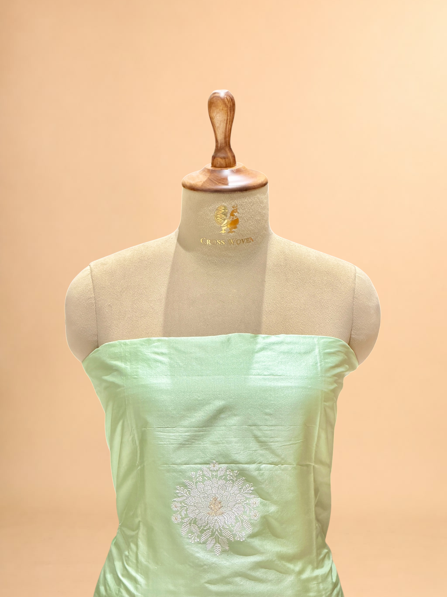 Mint Green Pure Katan Silk Co-ord Set