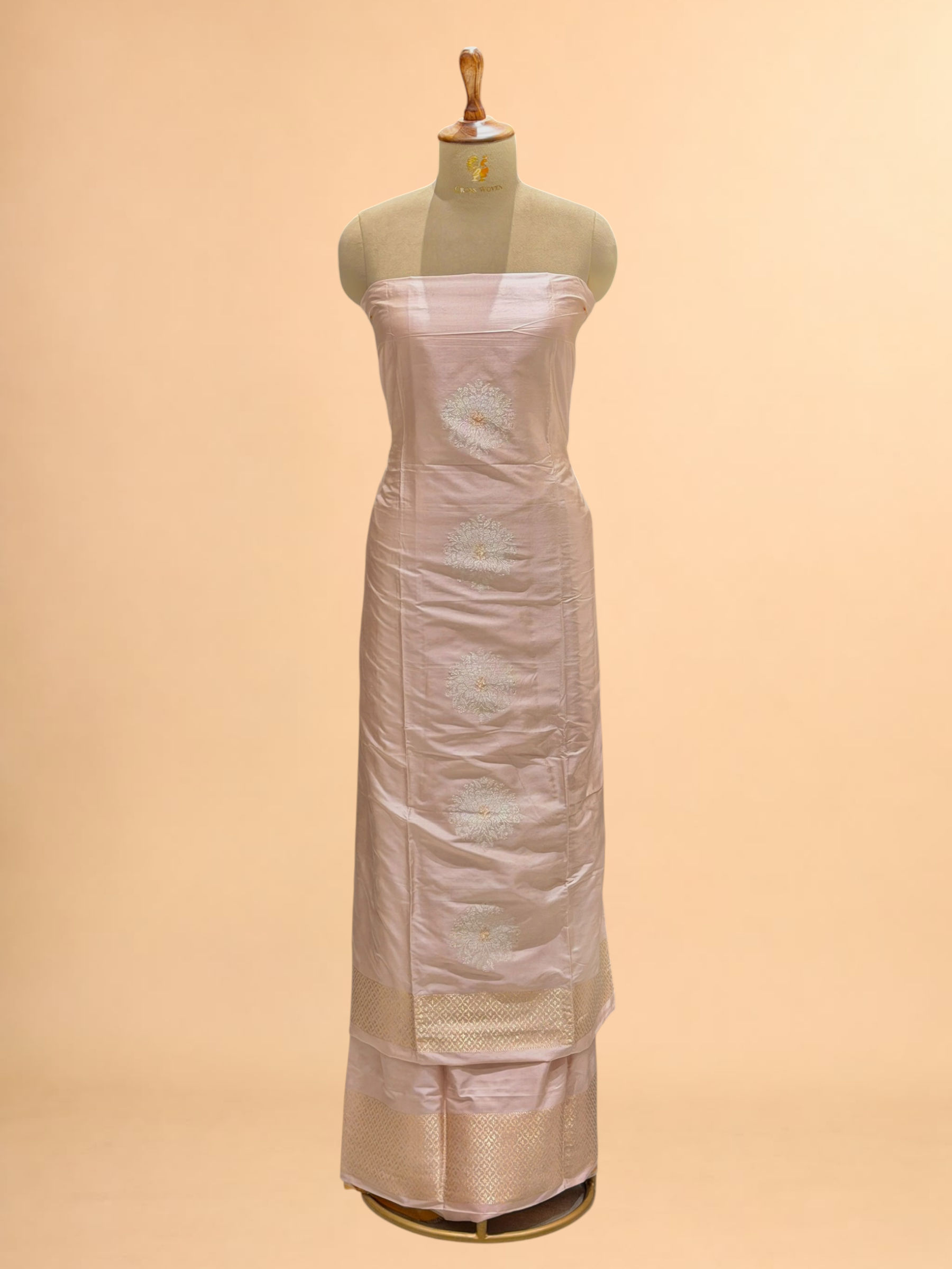 Ivory Pure Katan Silk Co-ord Set