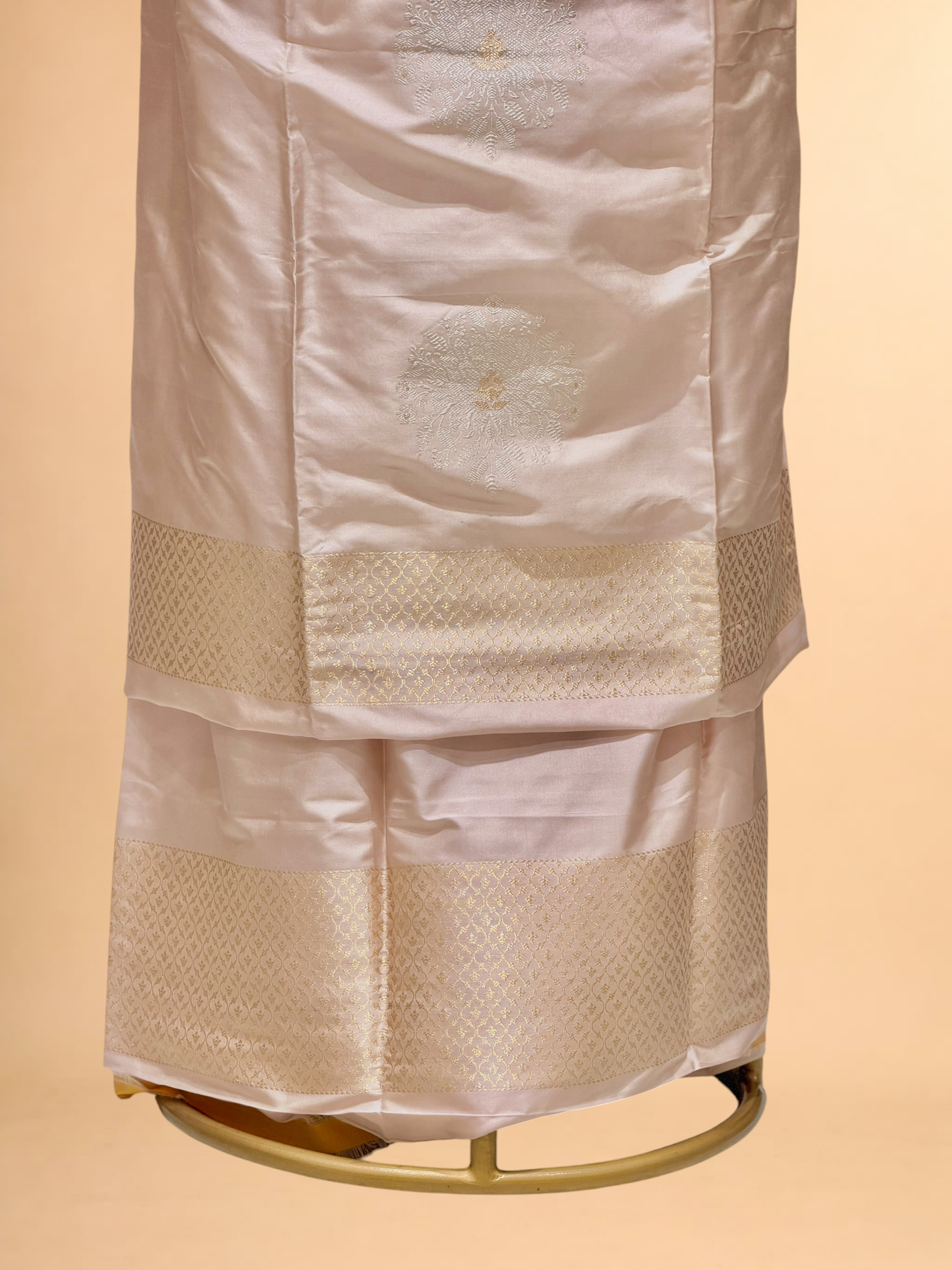 Ivory Pure Katan Silk Co-ord Set