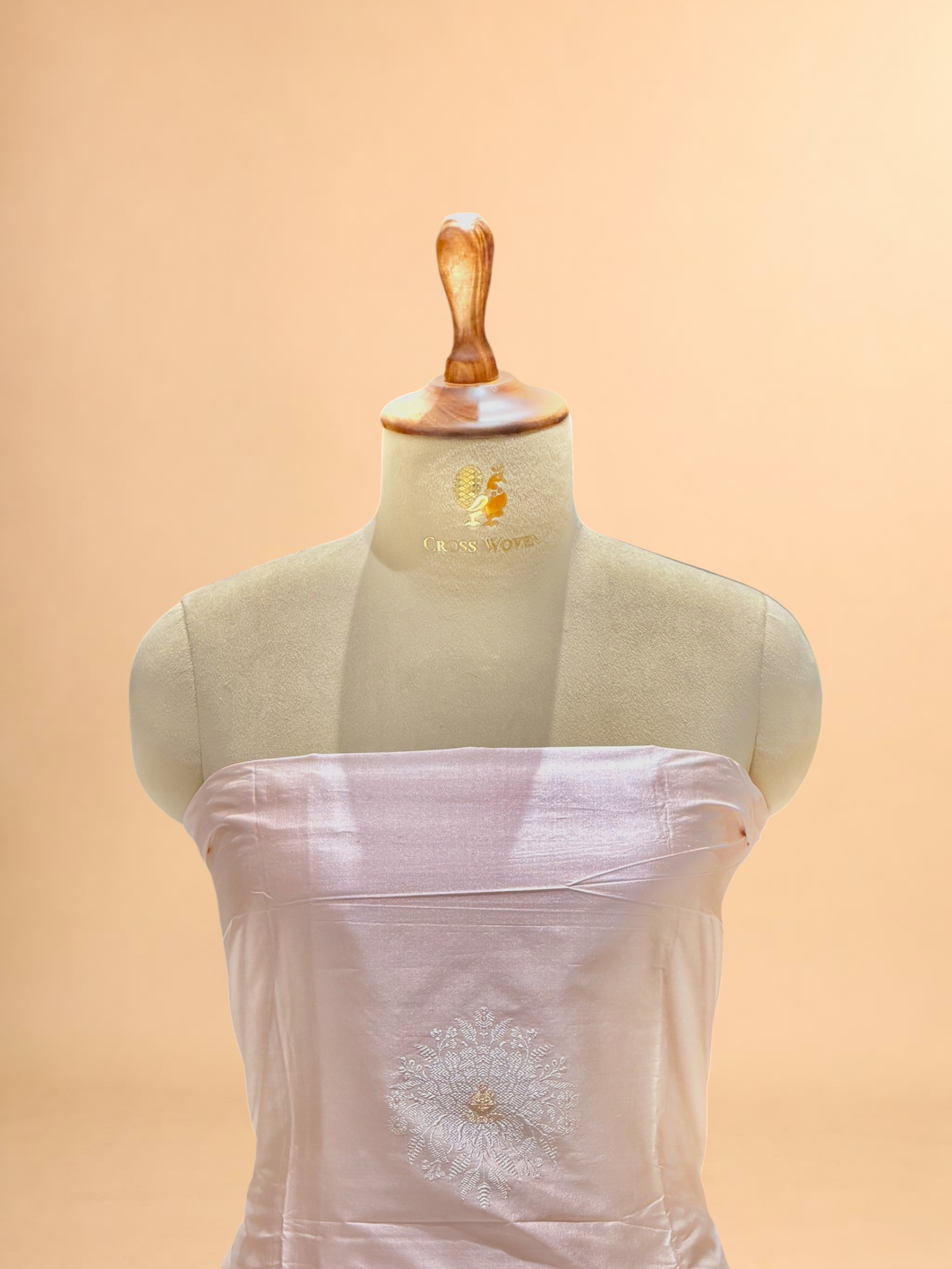 Ivory Pure Katan Silk Co-ord Set