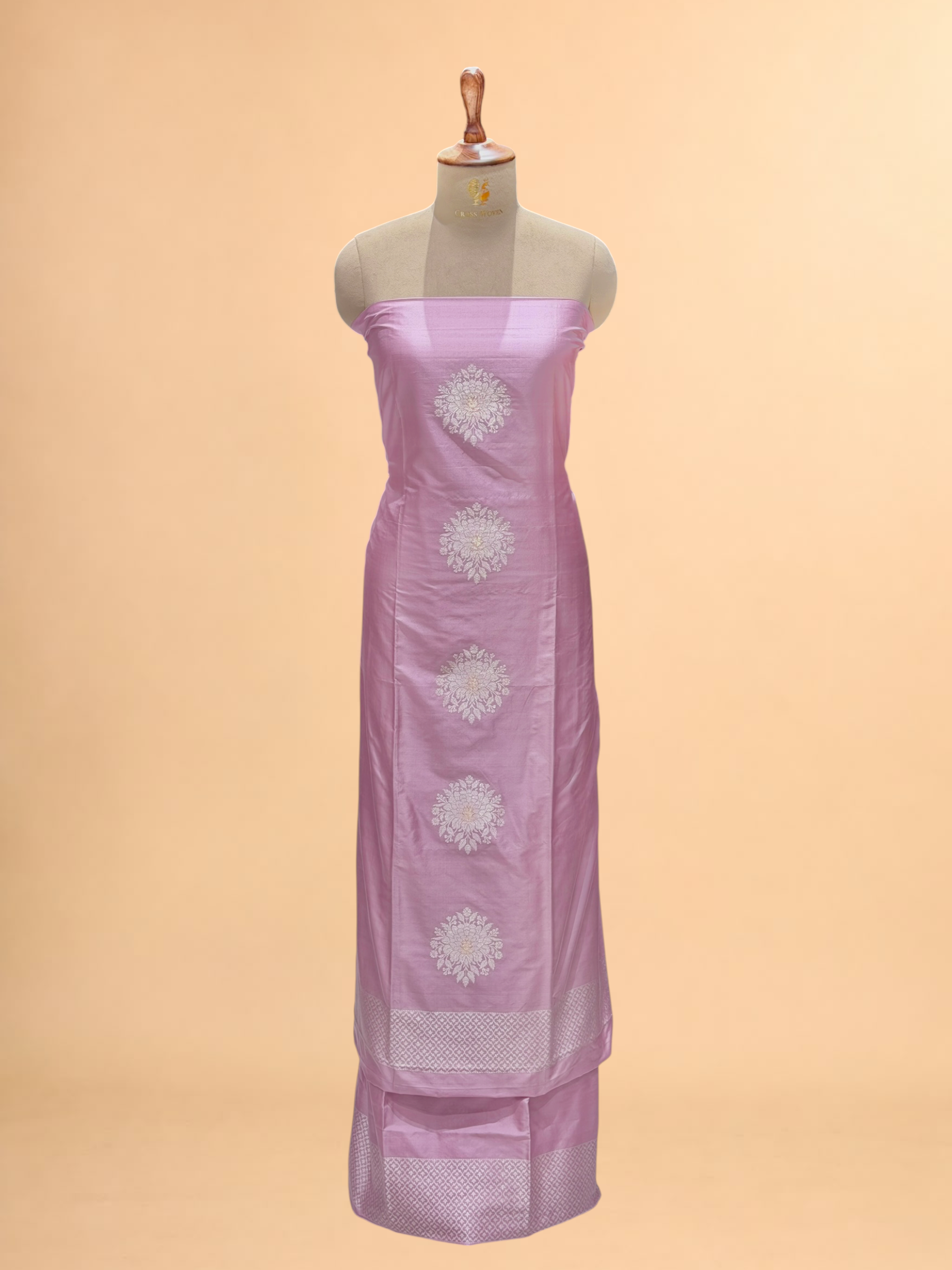 Dusty Pink Pure Katan Silk Co-ord Set
