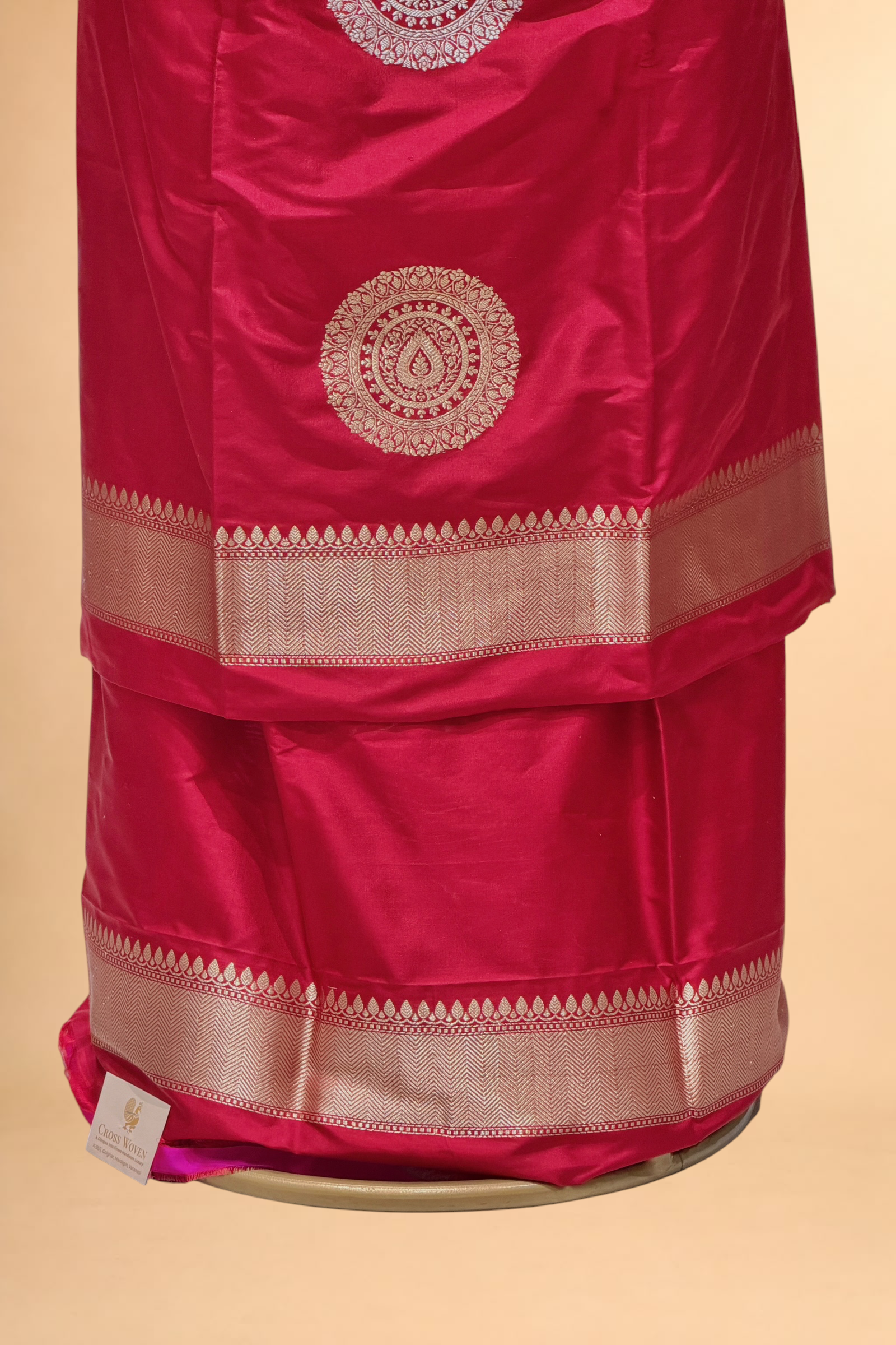 Red Katan Silk Co-ord Set