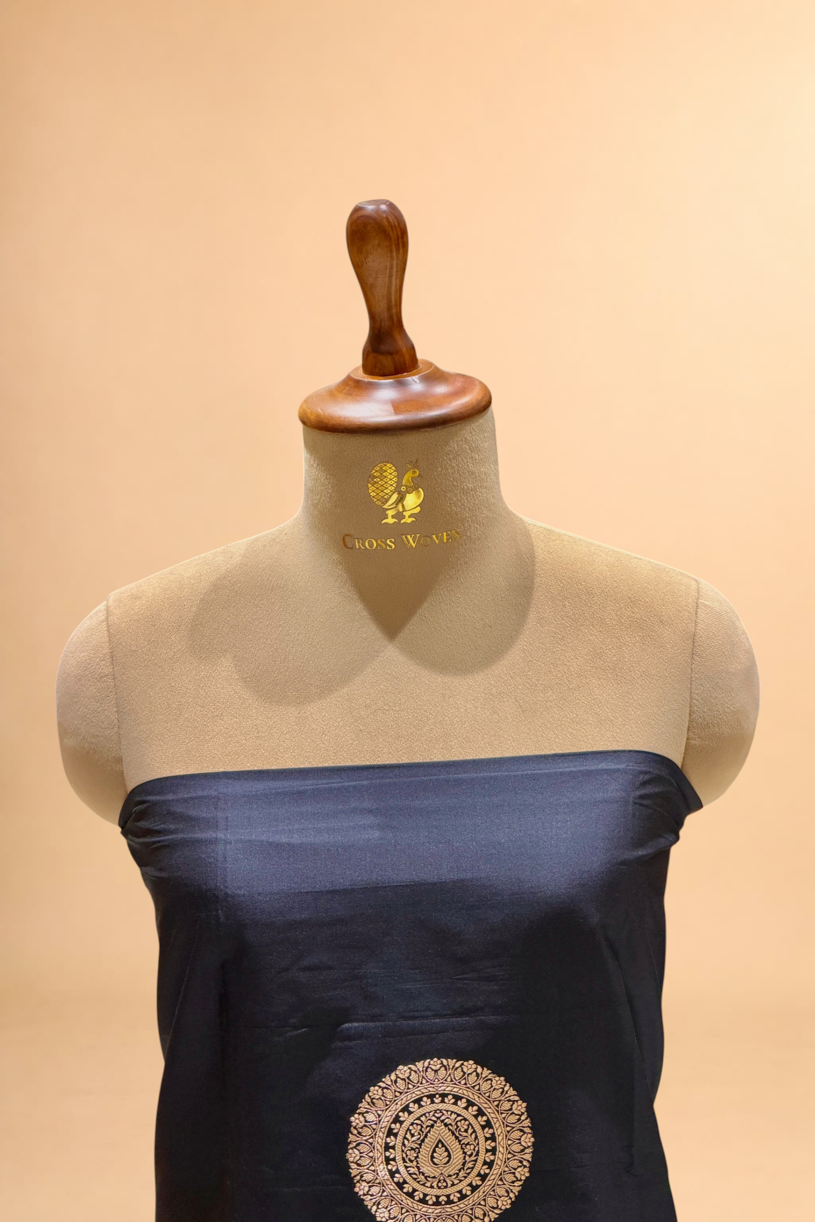 Black Katan Silk Co-ord Set