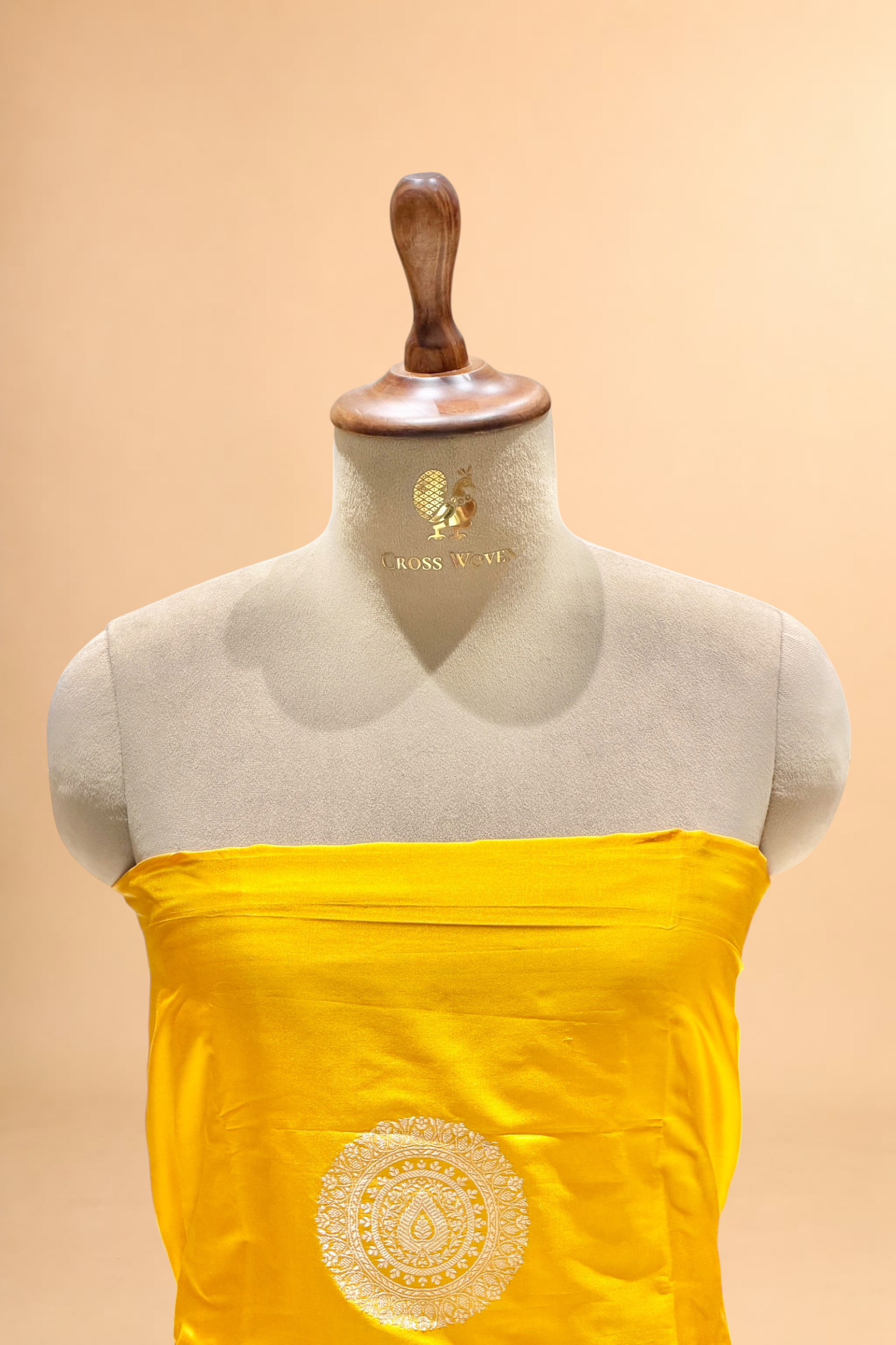Bright Yellow Katan Silk Co-ord Set