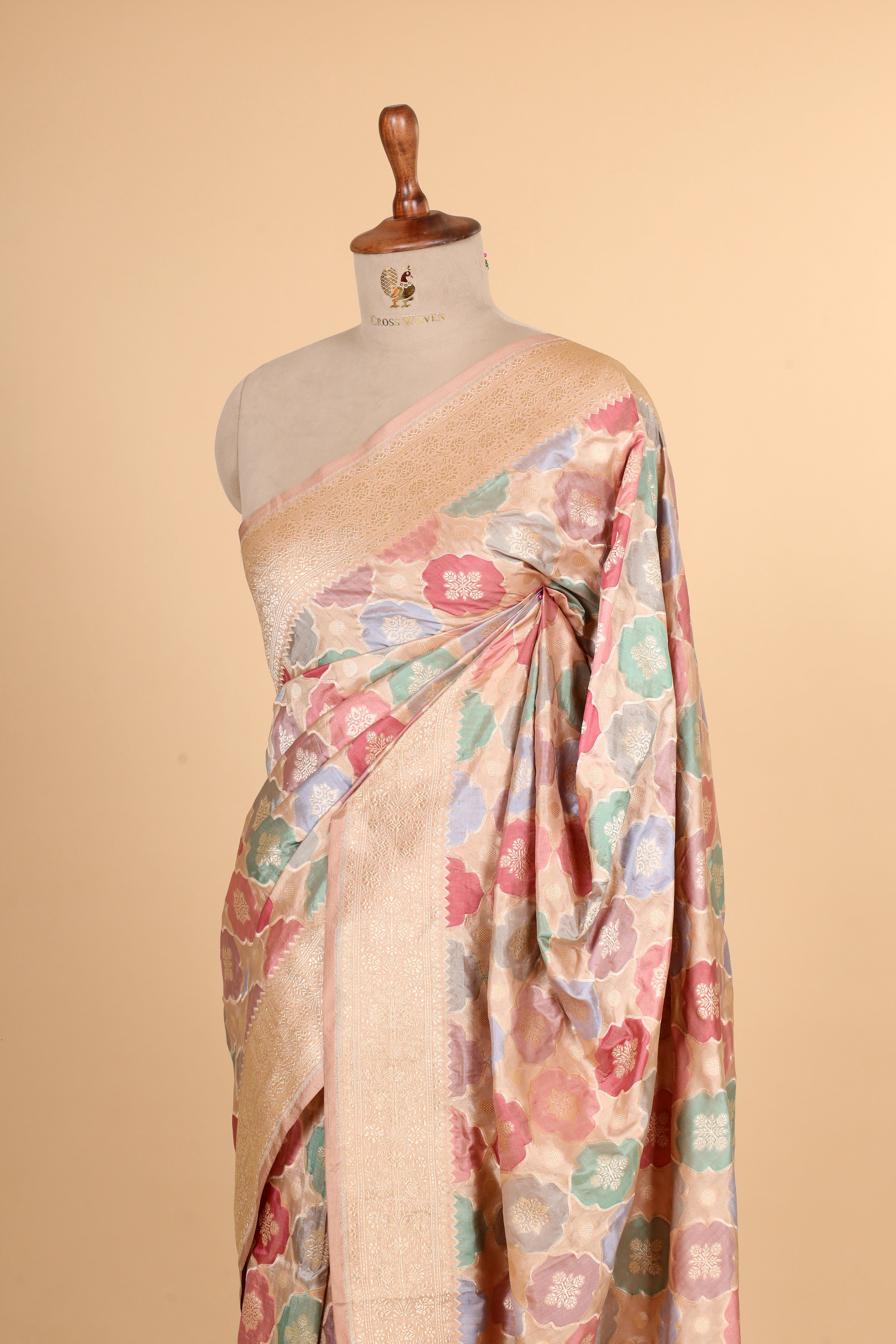 Rangkaat Handwoven Pure Banarasi Katan Silk Saree