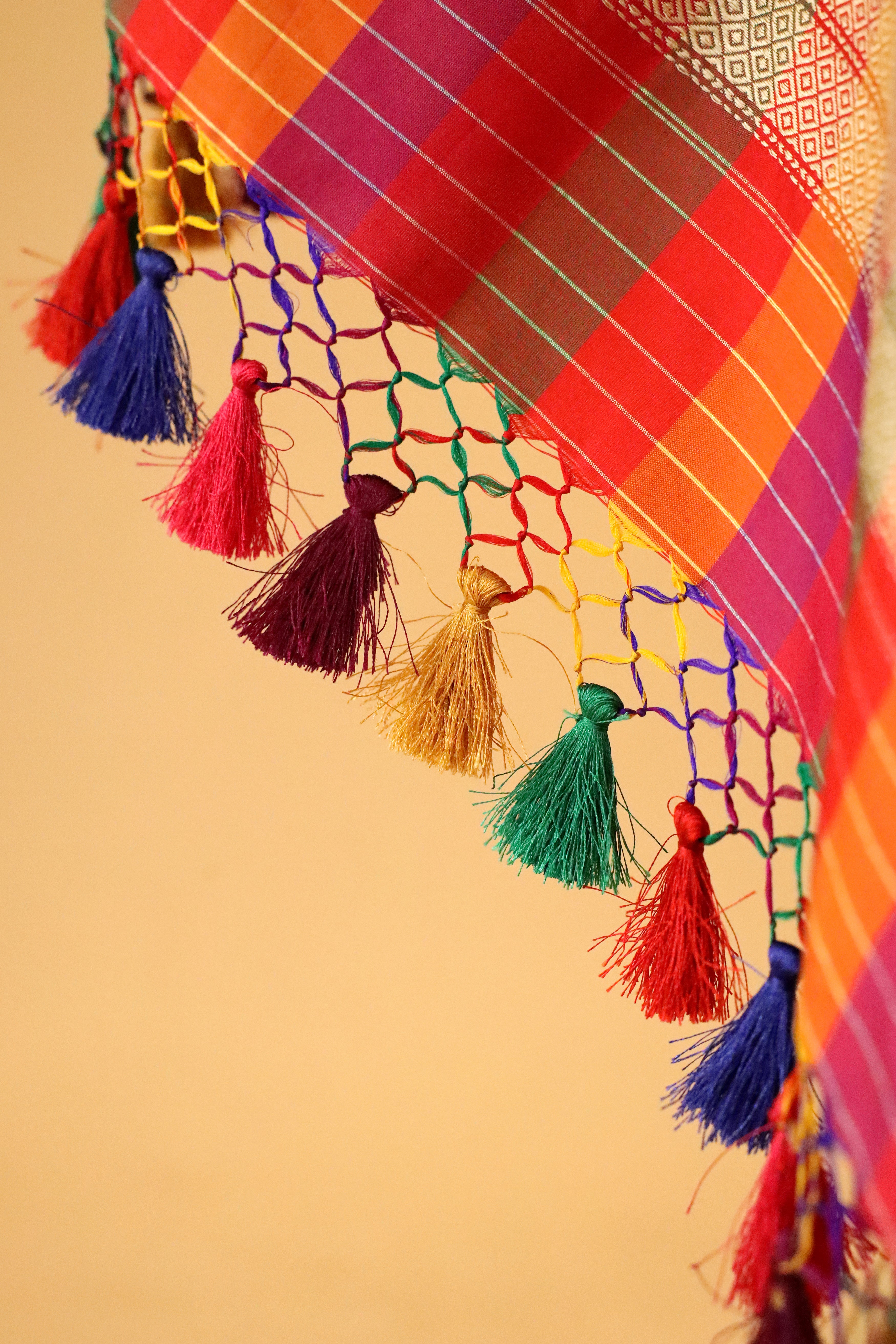 Rangkaat Pure Katan Silk Banarasi Handloom Dupatta