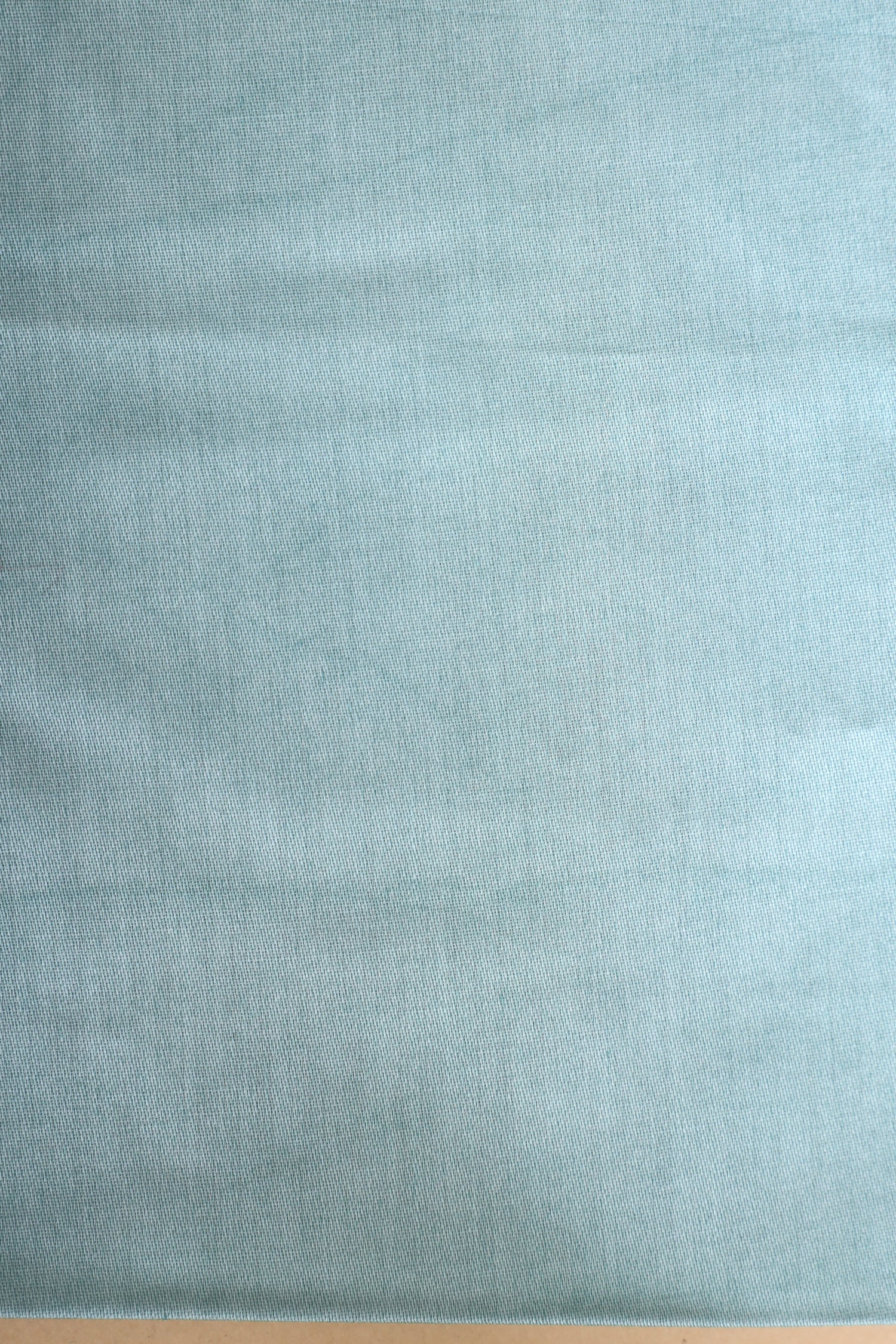 Powder Blue Premium Cotton Banarasi Suit With Organza Dupatta