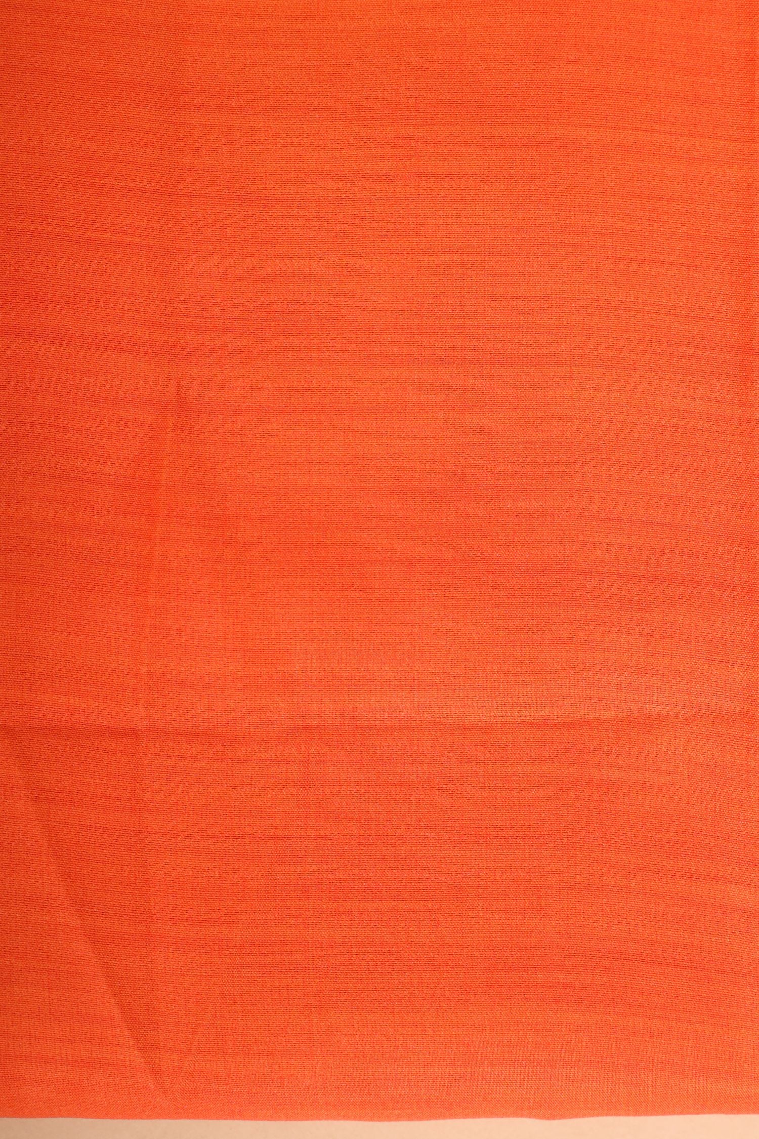 Orange Chiniya Silk Suit with Bandhani Dupatta