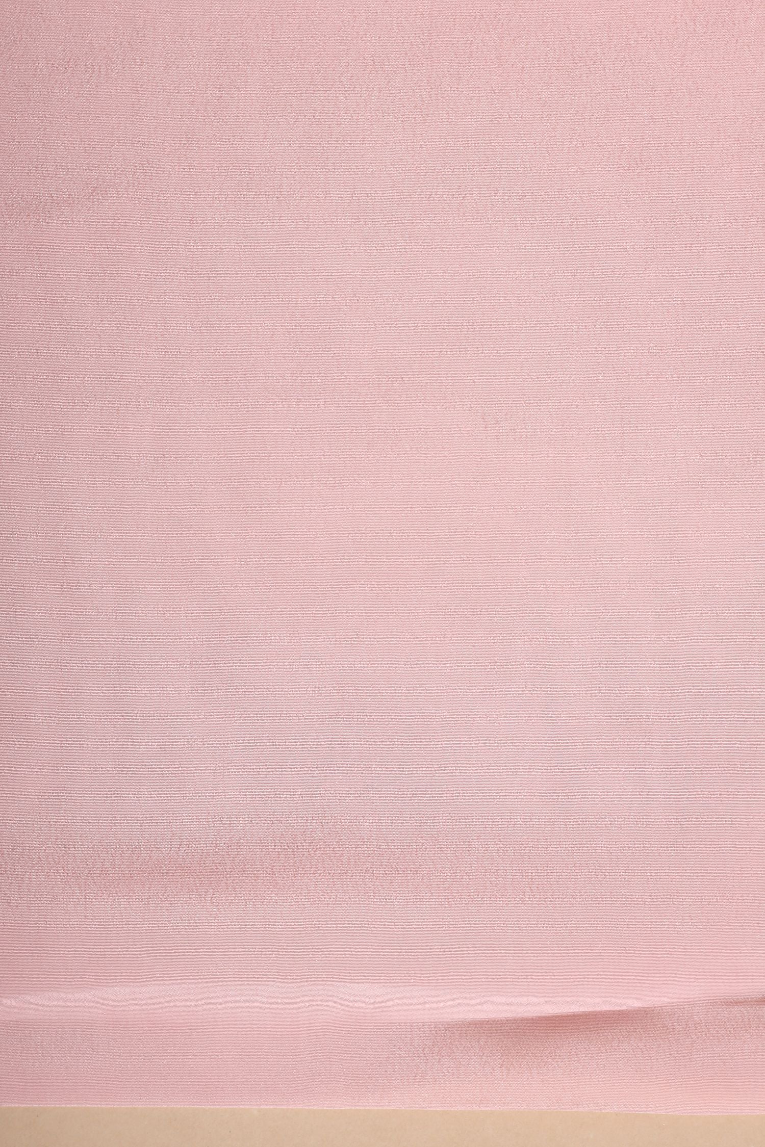 Blush Pink Georgette Suit Set With Rangkaat Dupatta