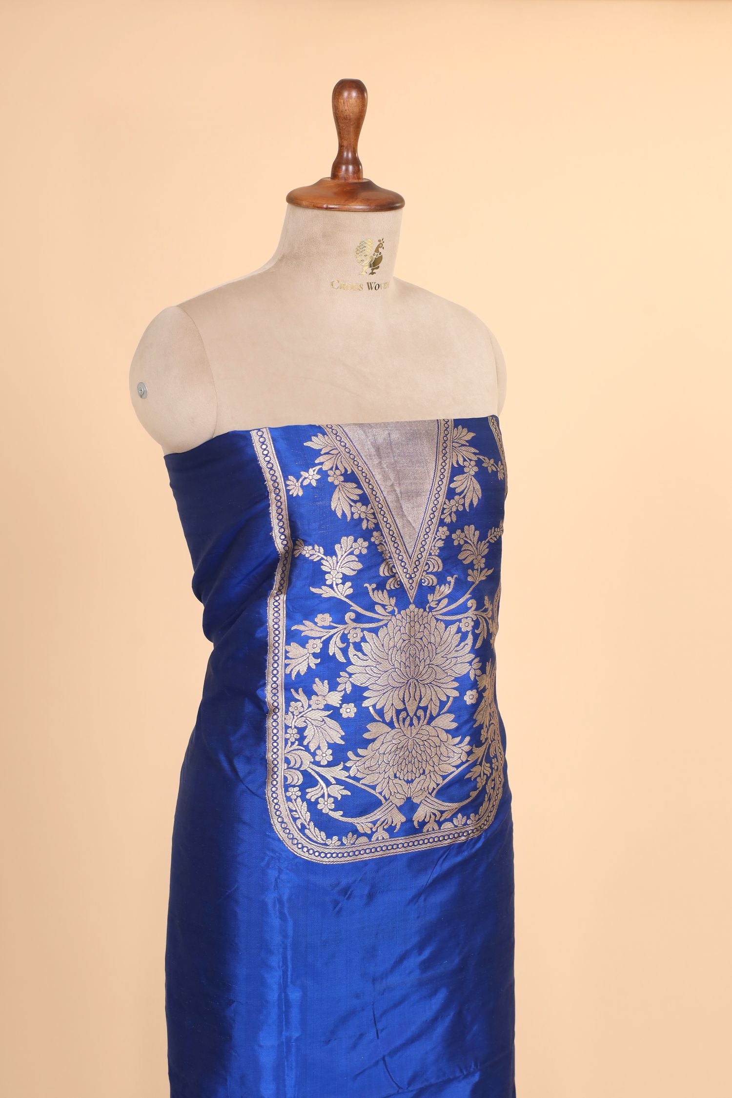 Sapphire Blue Katan Silk Co-ord Set