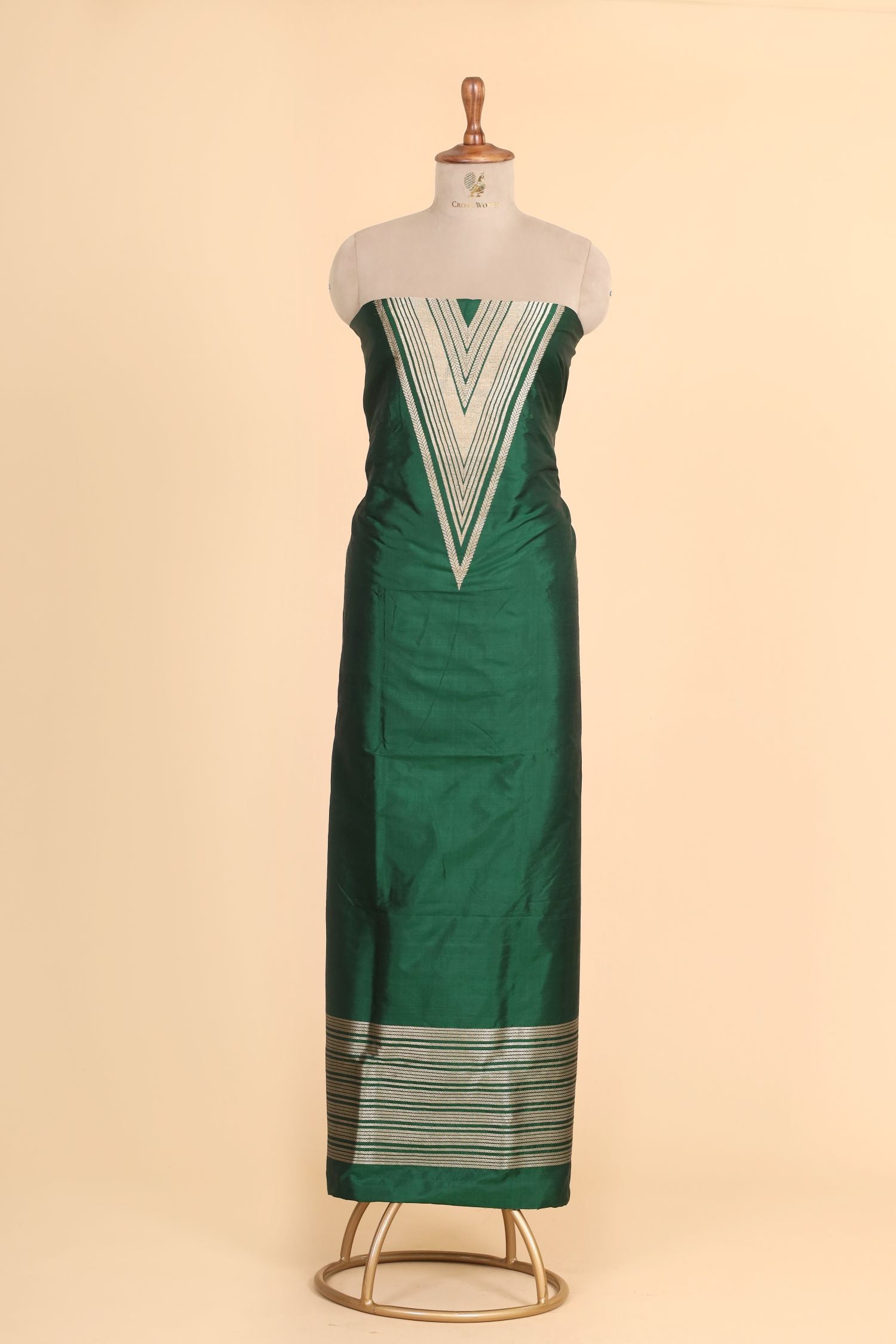 Bottle Green Katan Silk Co-ord Set
