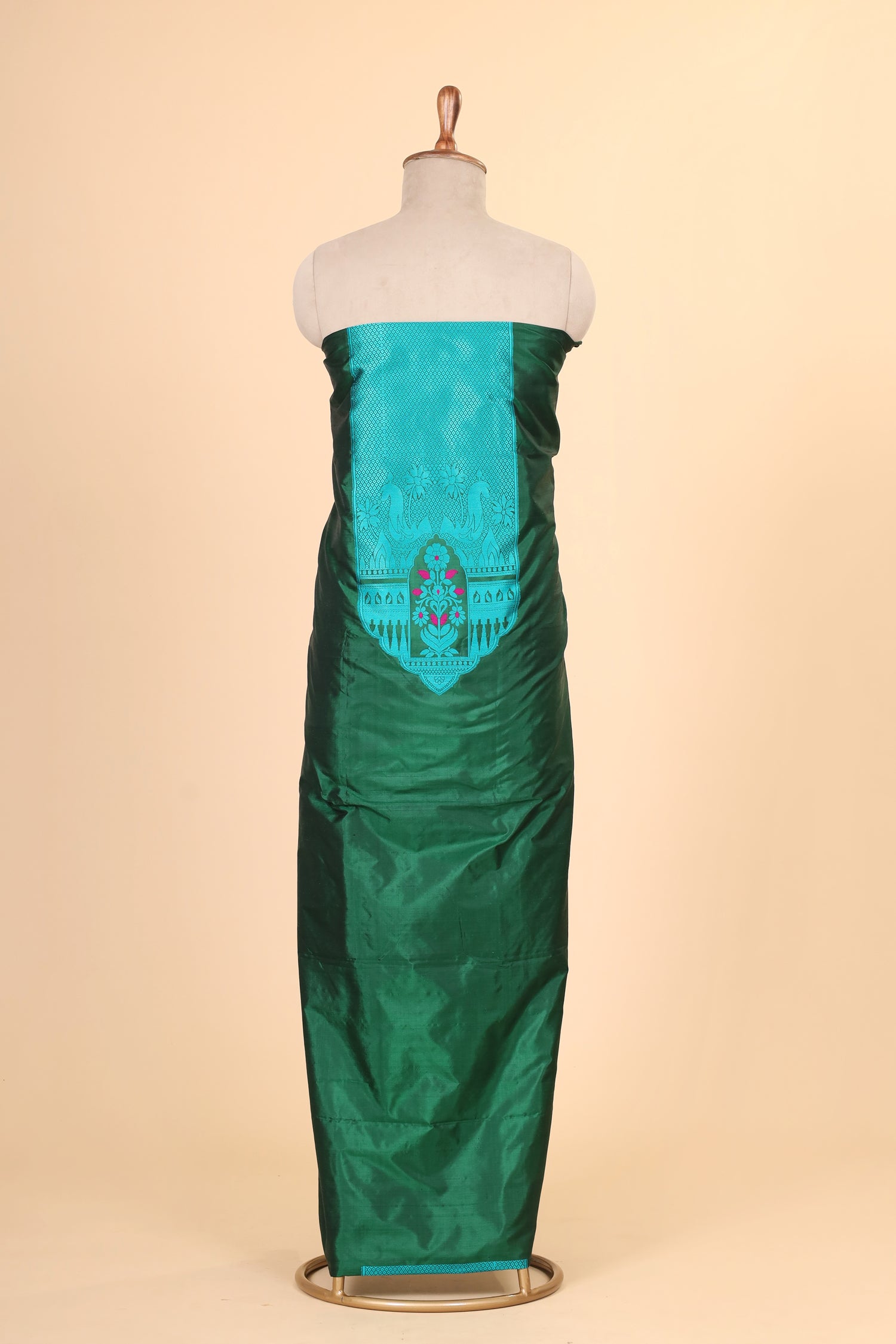 Emerald Green Katan Silk Co-ord Set