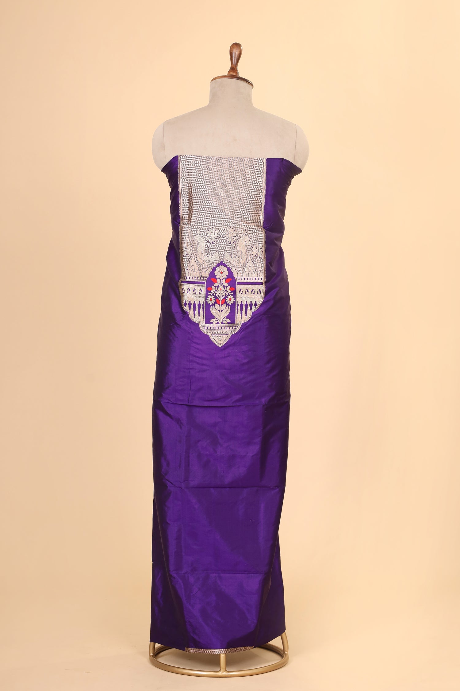 Royal Purple Katan Silk Co-ord Set