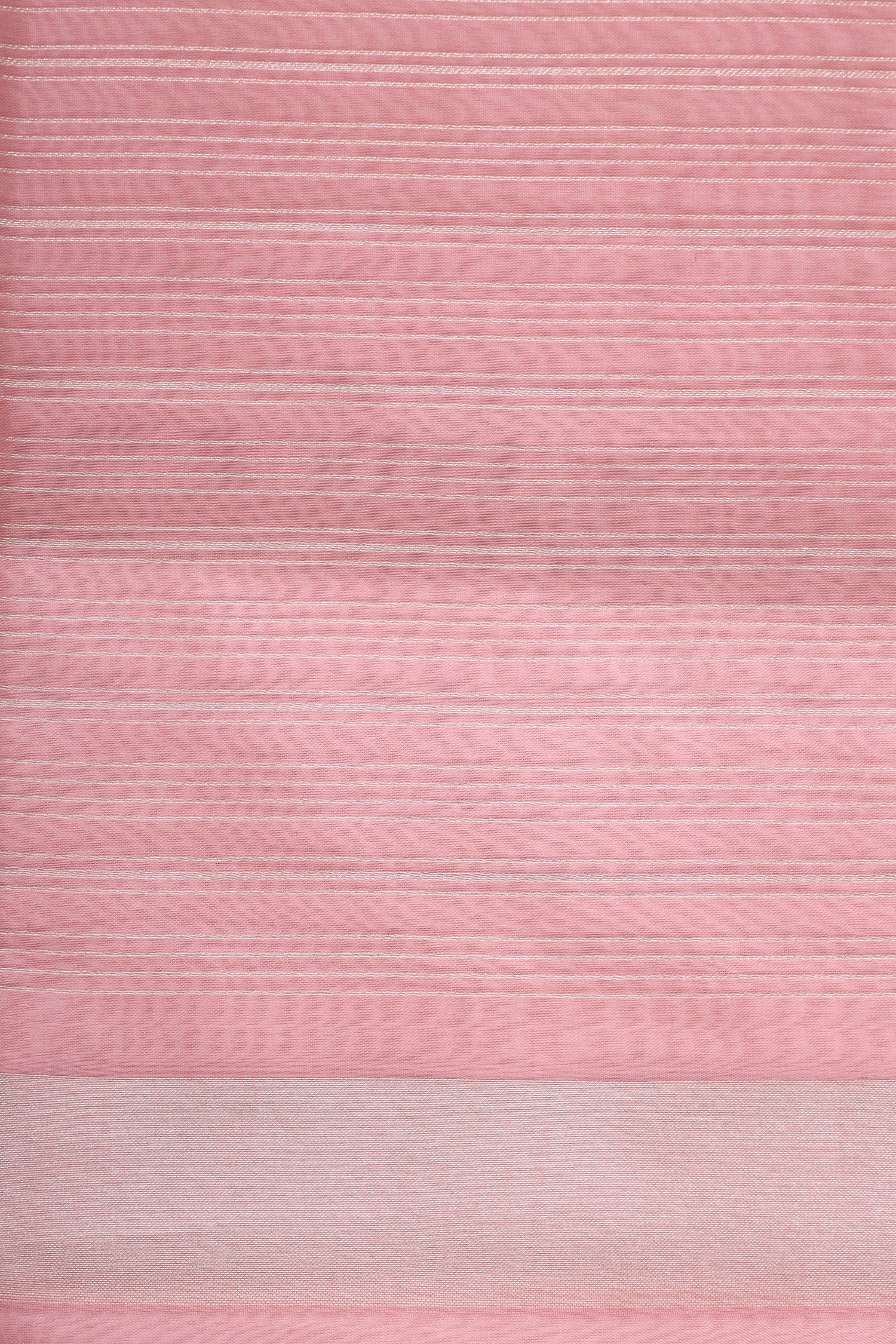 Pastel Pink Organza Silk Saree