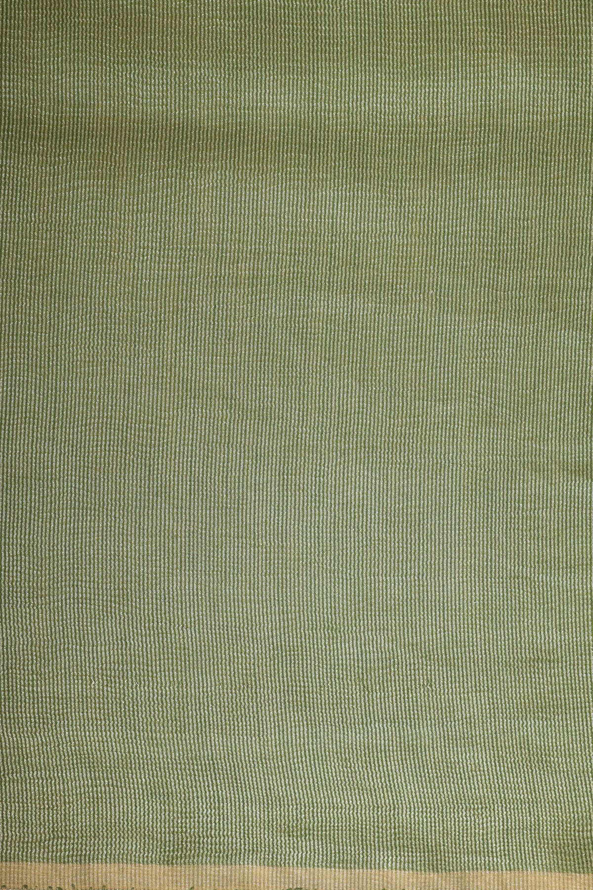 Mint Green Gold Zari Striped Munga Silk Saree
