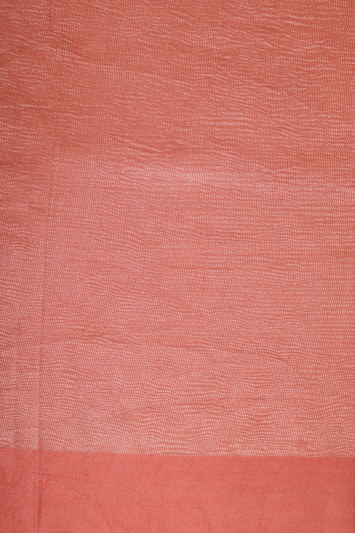 Blush Pink Pure Munga Silk Saree With Zari Stripe